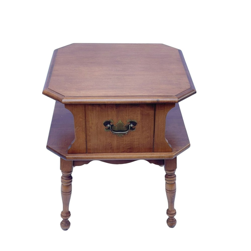 Heywood Wakefield Side Table Mid Century Side Table