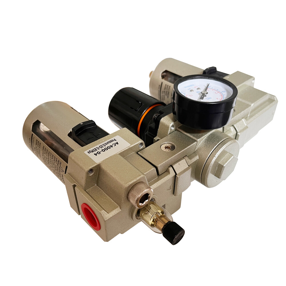 New 0.75" Filter Regulator Control Moisture Trap Lubricator for Air Compressor