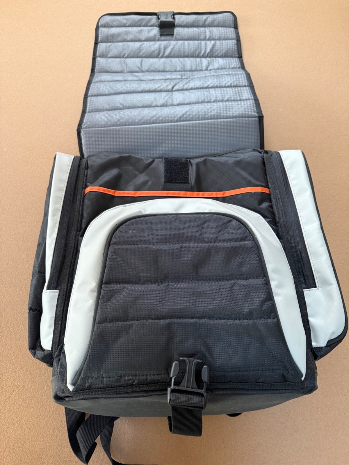 MONO 365 DJ Backpack Black Cushion Gig Bag for Laptop, Controller, Vinyl Records