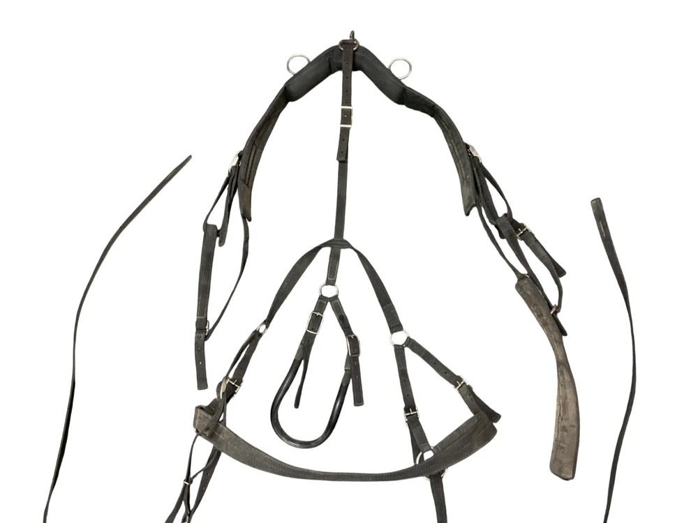 Nylon Driving Harness Pony Black
