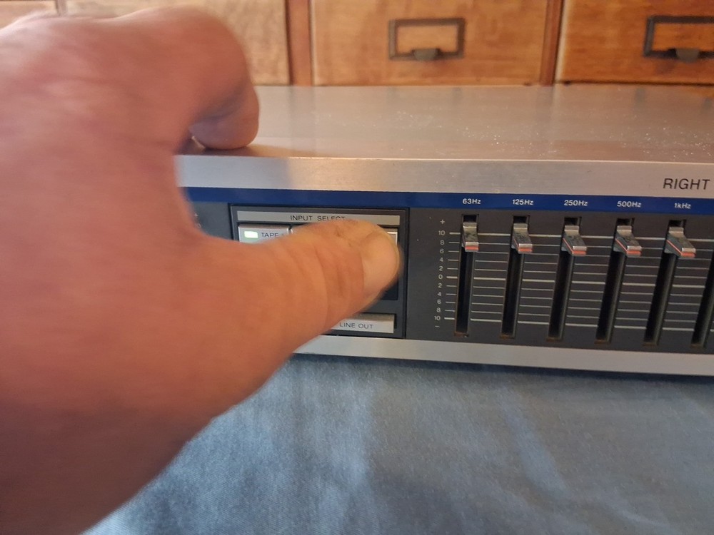 Sony SEQ-9 Graphic Equalizer Japan Working SEQ9 EQ Vintage