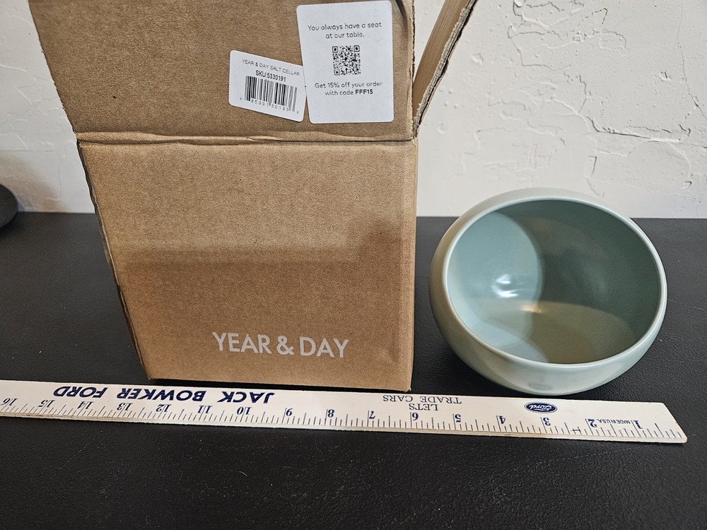 Year & Day Open Salt Cellar