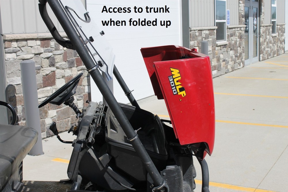 KAWASAKI MULE 3000/3010 FOLDING WINDSHIELD