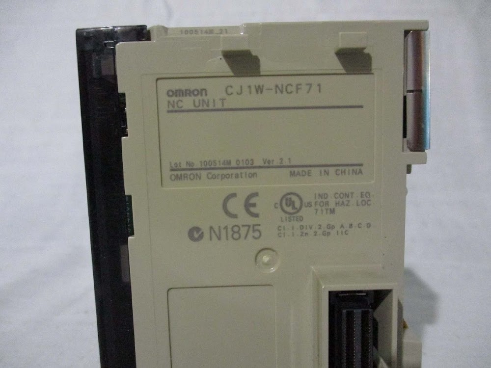 OMRON CJ1W-NCF71 Programmable Controller Position Control Unit USED