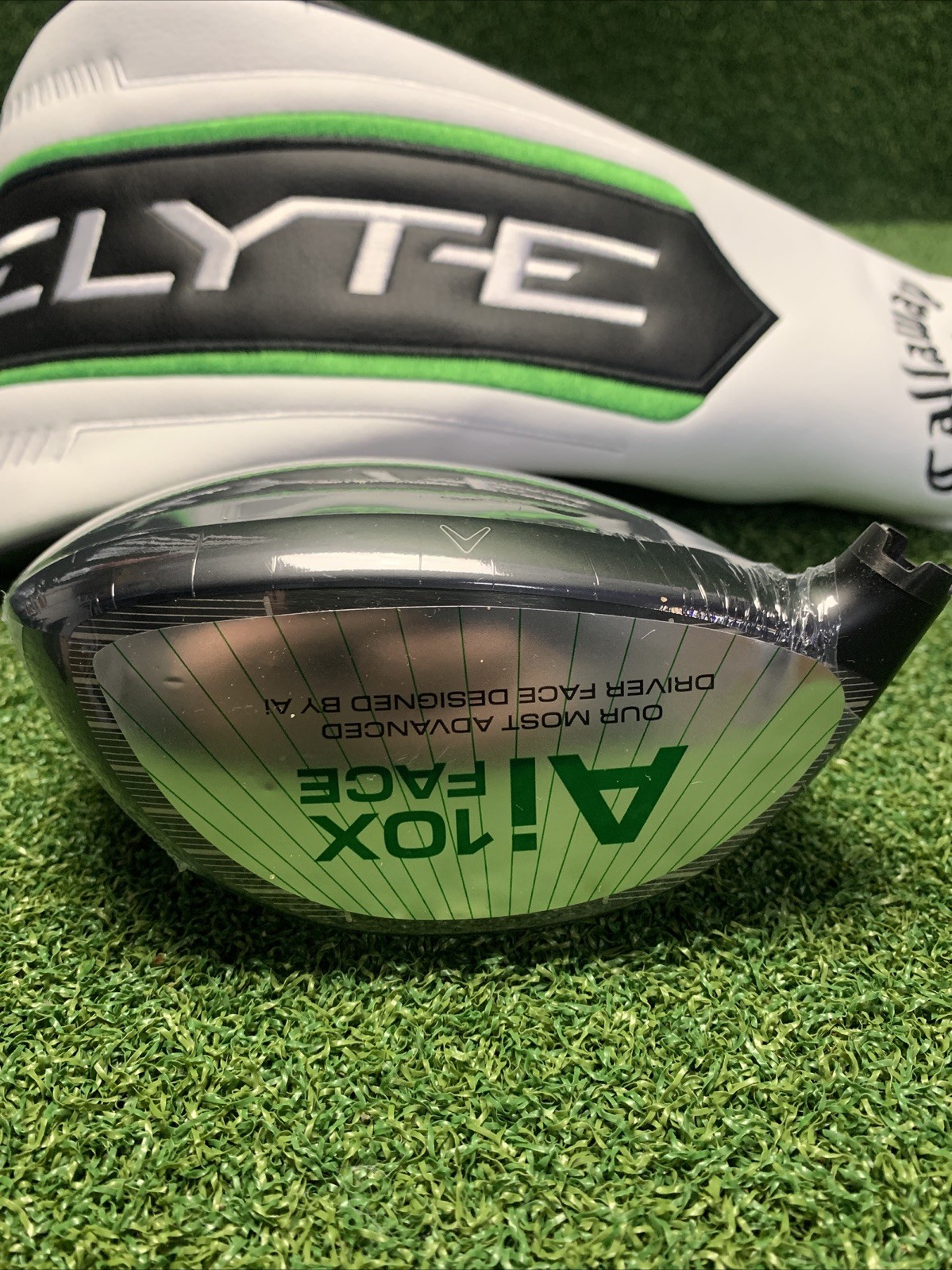 Wrapped Callaway Elyte Night Driver - RH, 9° - Driver Head Only + Headcover