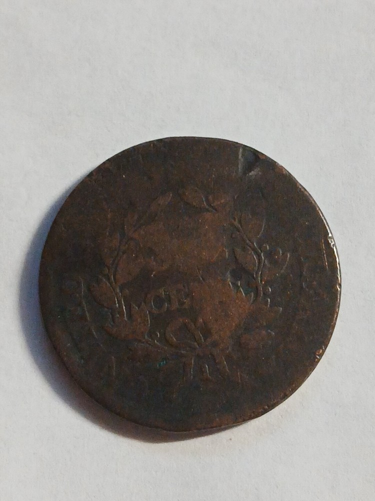 1801 Draped Bust Large Cent coin