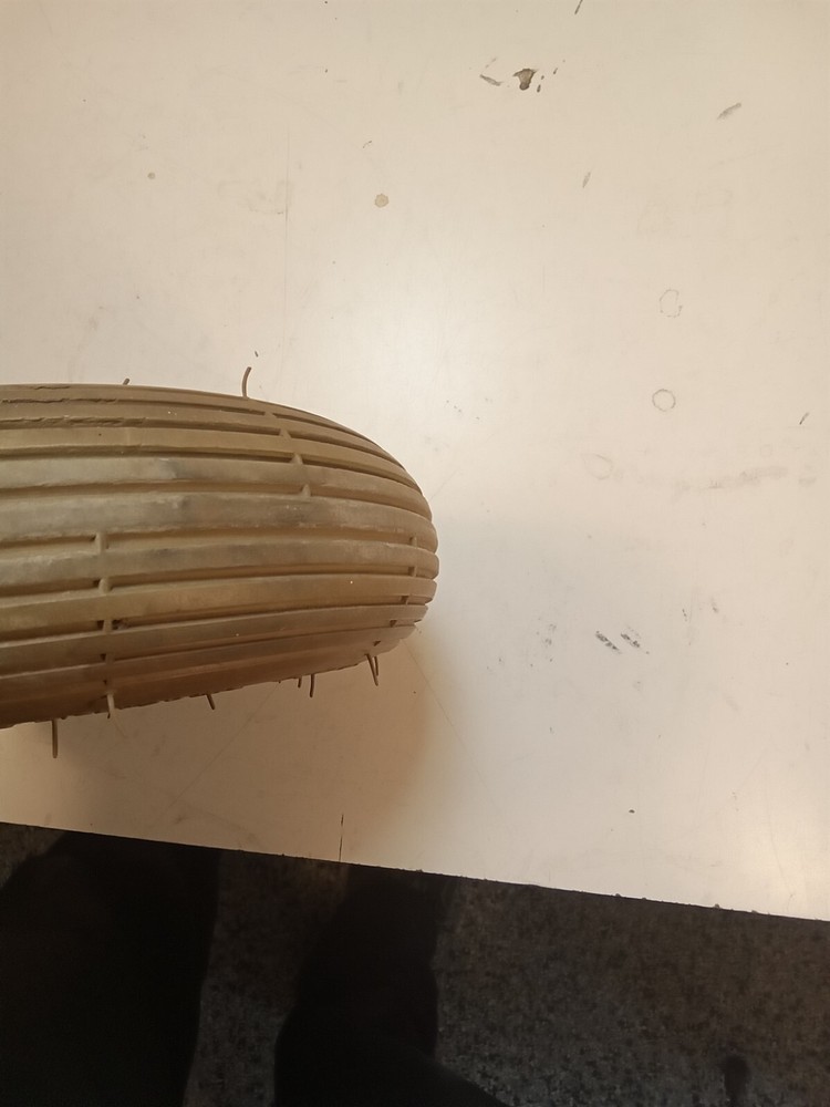 Rascal Mobility Scooter Front Wheel, 2.80 2.50-4 Rounded Tread, Solid, SW1