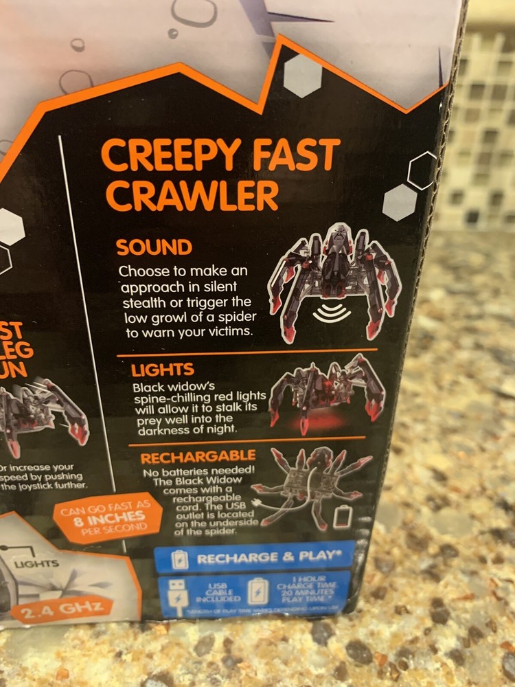 HEXBUG Black Widow, Robotic Toy Spider
