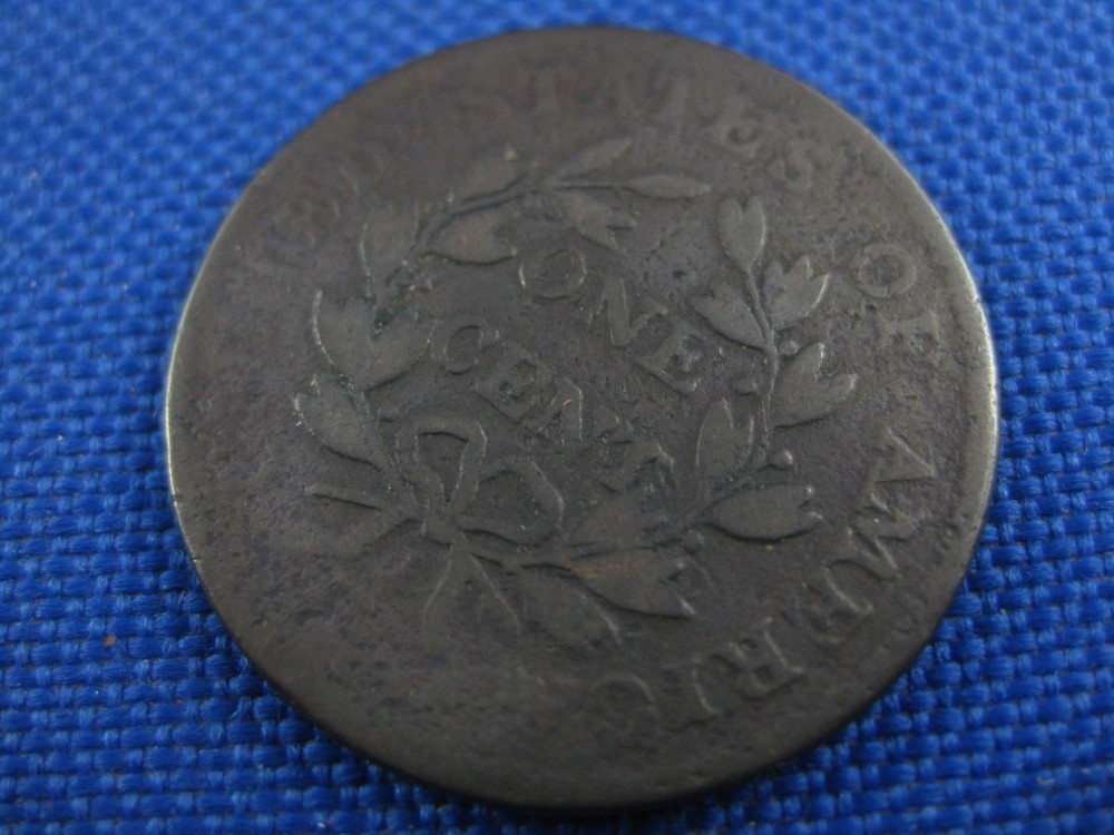 1802 DRAPED BUST COPPER LARGE CENT COIN