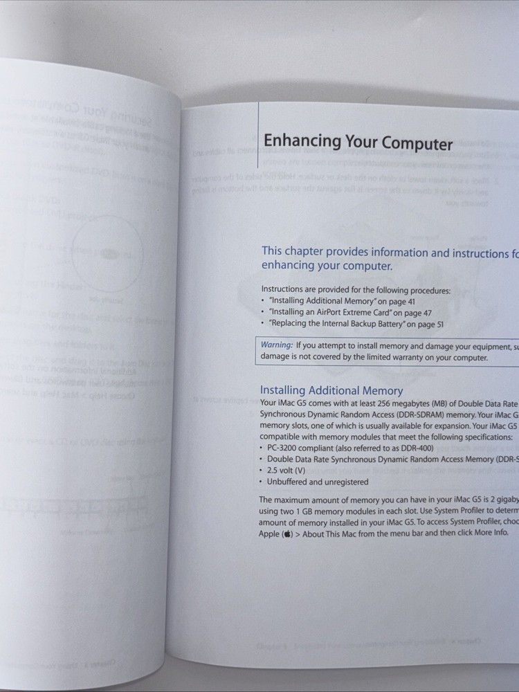 iMac G5 user's guide