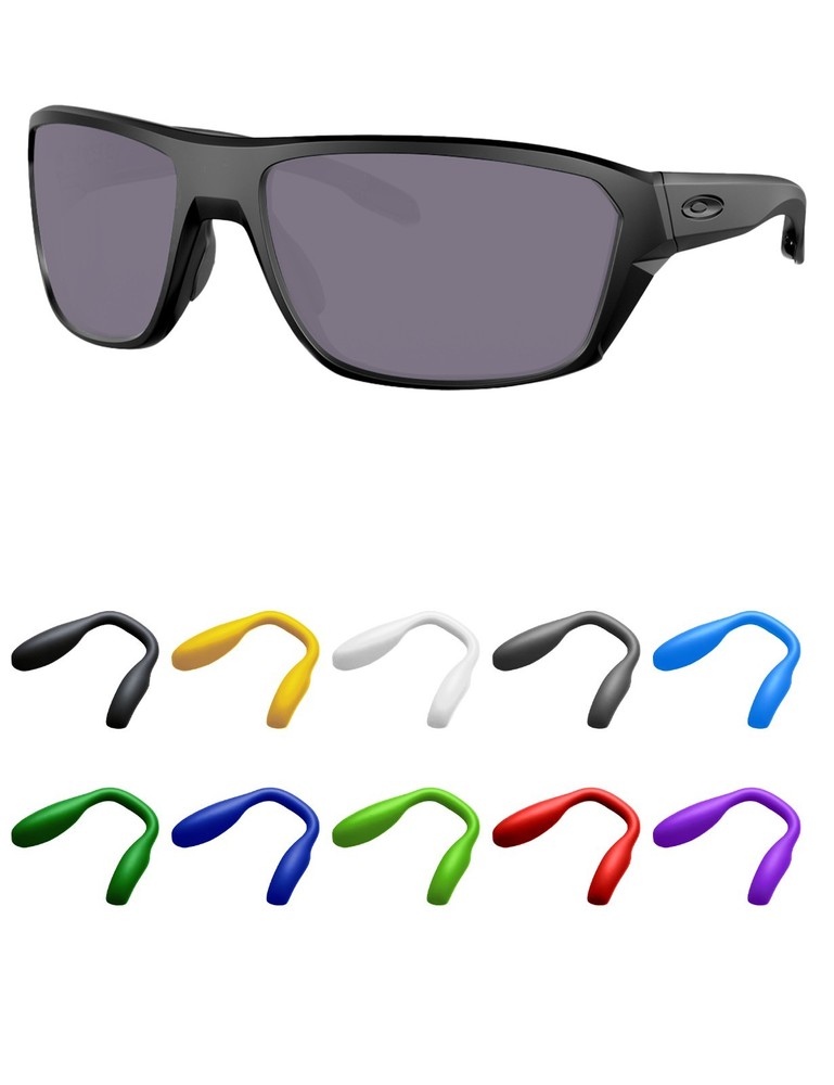 Black Rubber Replacement Nose Pad Piece for-Oakley Split Shot OO9416/Split Time