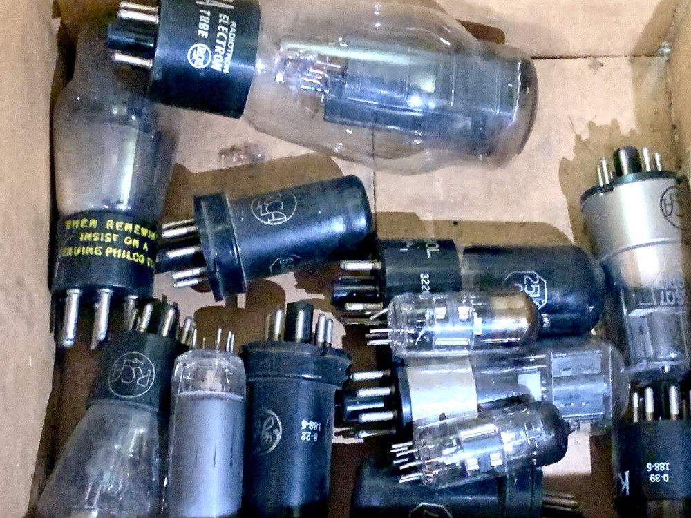 17 Pc LOT Electron Tubes NIB & unboxed Untested Vintage Radiotron
