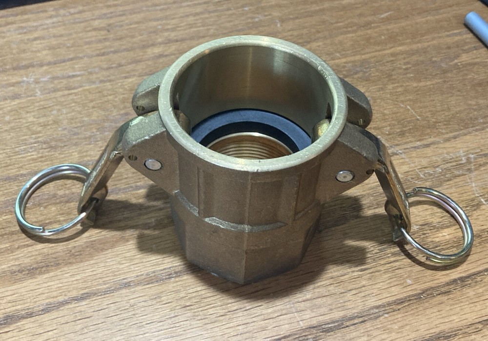 NECO D-150 Cam Lock Coupling Brass 1 1/2”