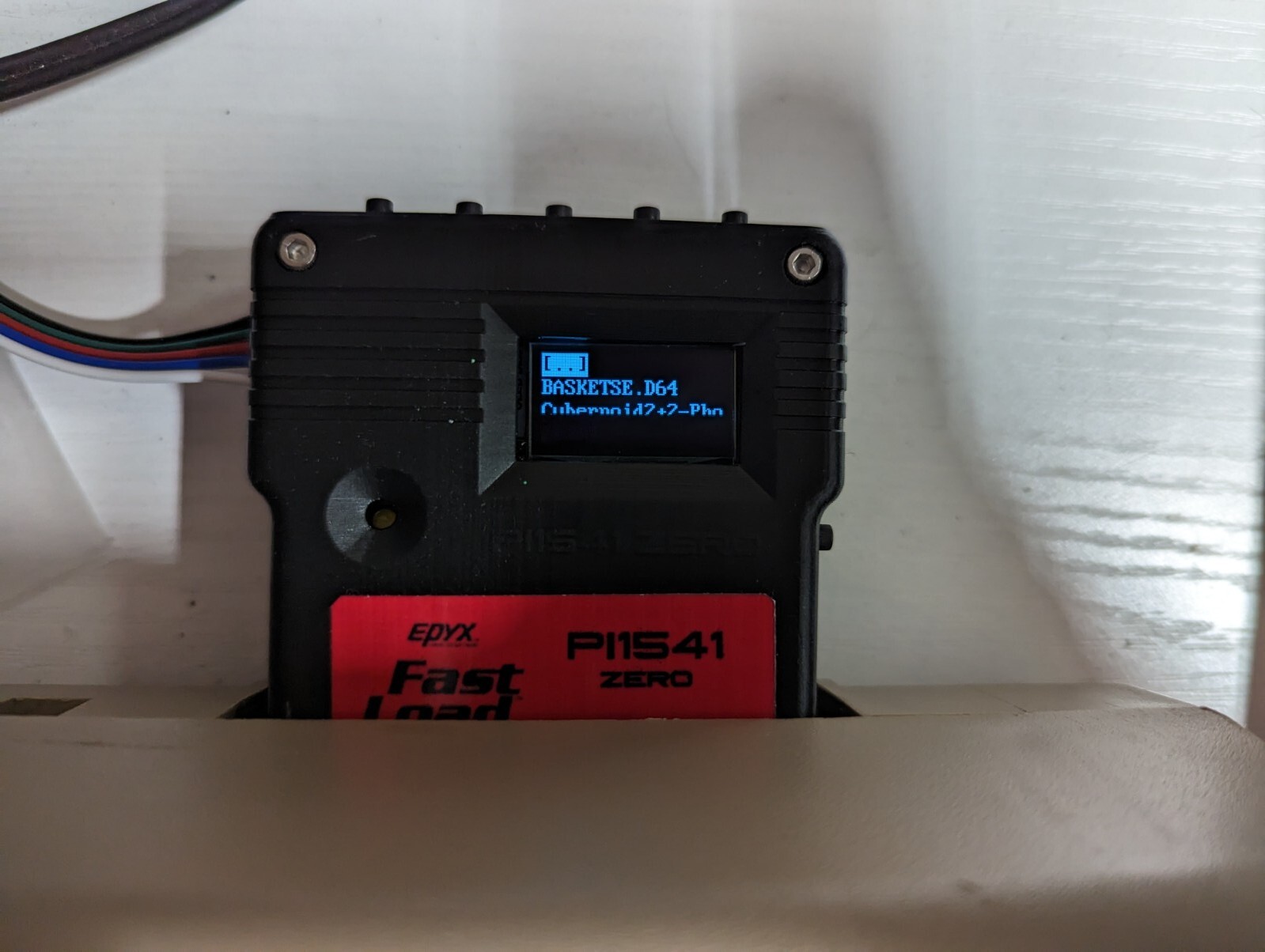 Pi1541 Zero with Epyx Fastload Hat, Case & 16gb SD for Commodore 64 and 128