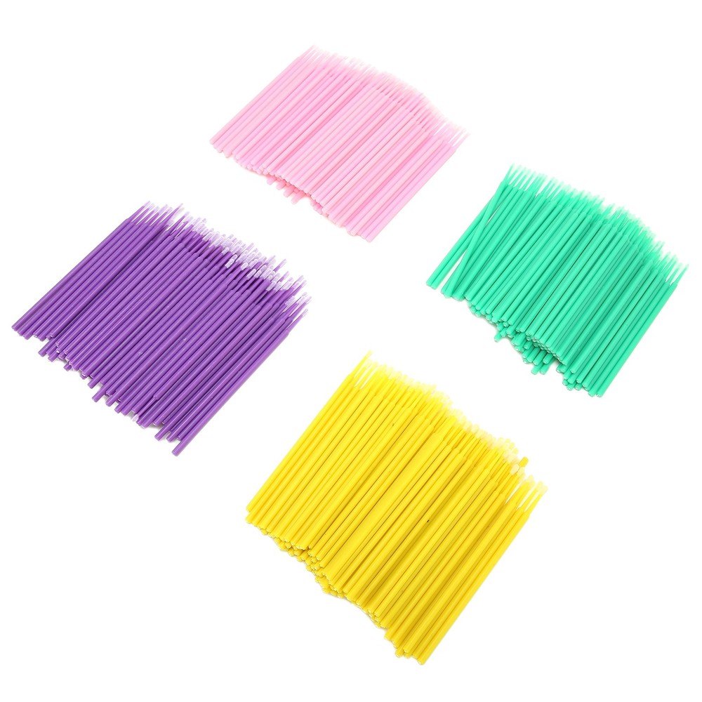 Hot Bendable Micro Applicator Brushes Micro Wands Supplies For Makeup