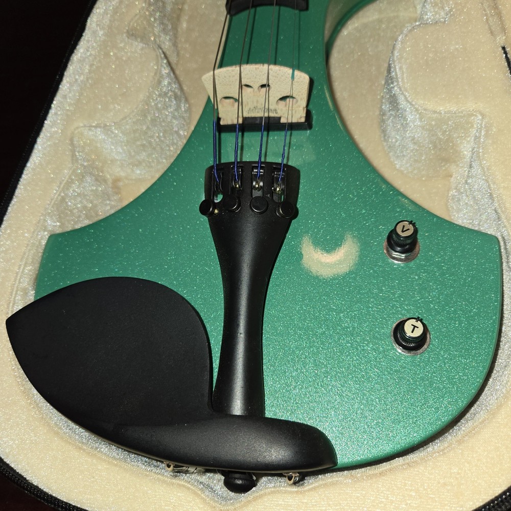 Tower Strings Electric Violinwith Case & Bow