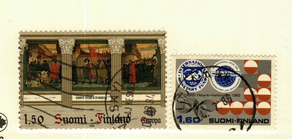 Finland #669-70 used