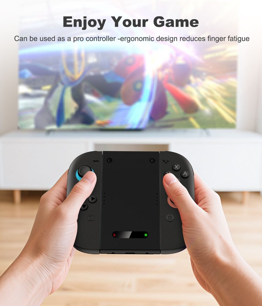 Switch 2 Charging Grip Stand Compatible with Joycon 2 Controller Charger LED