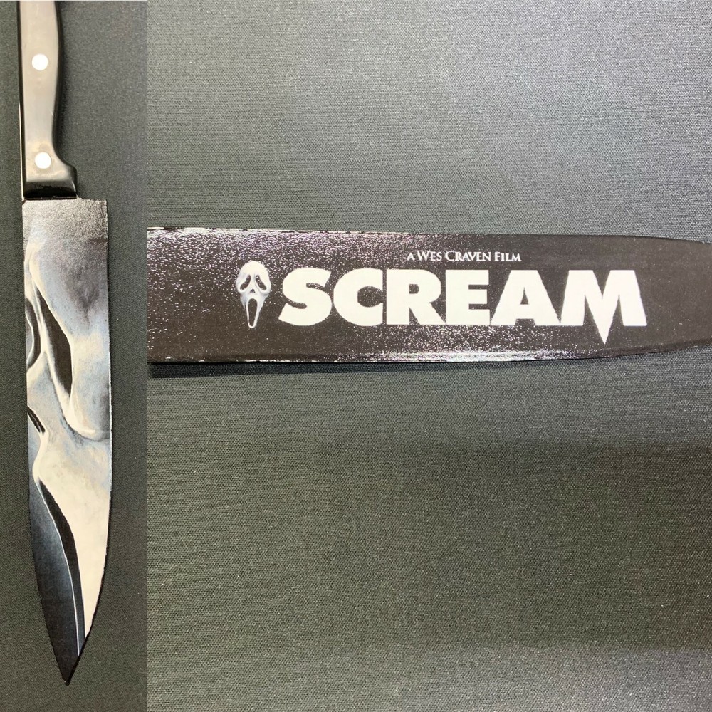 Scream Ghost Face Kitchen Knife