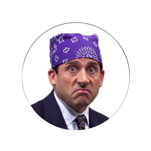 Prison Mike The Office Golf Ball Marker + Switchblade Divot Tool