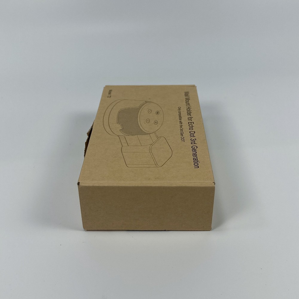 Echo Dot Genie [Square Plug ONLY 2018-2021: Dot 3rd Gen Wall Mount