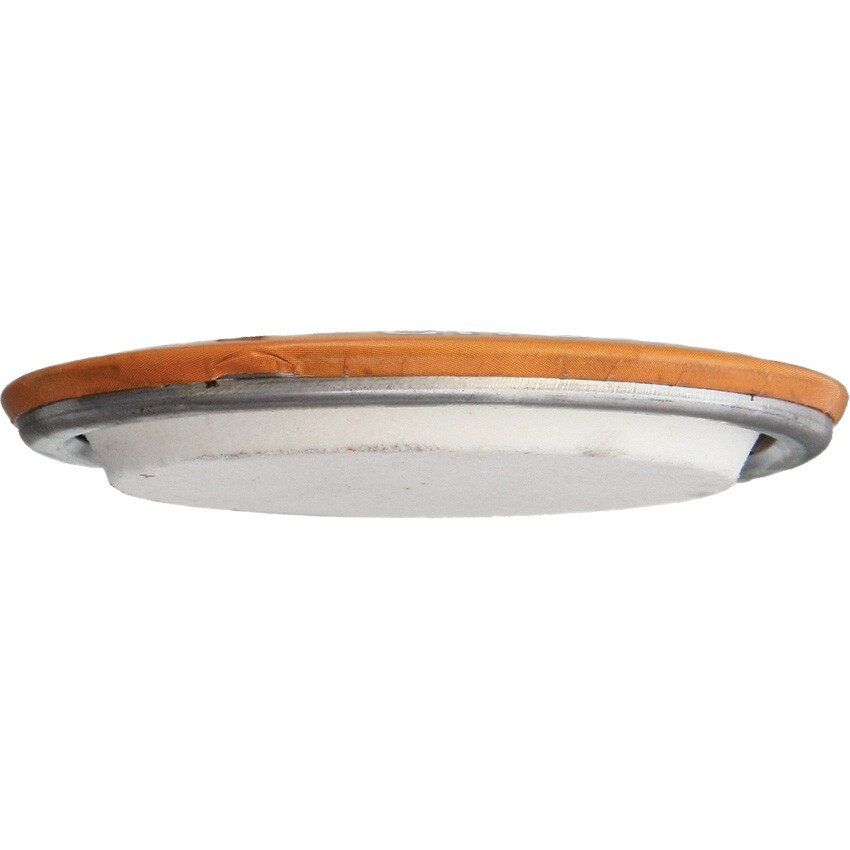 MARBLE'S ROUND MEDIUM GRIT 2.25" DIAMETER SHARPENING STONE, BUTTON BASE, MR372