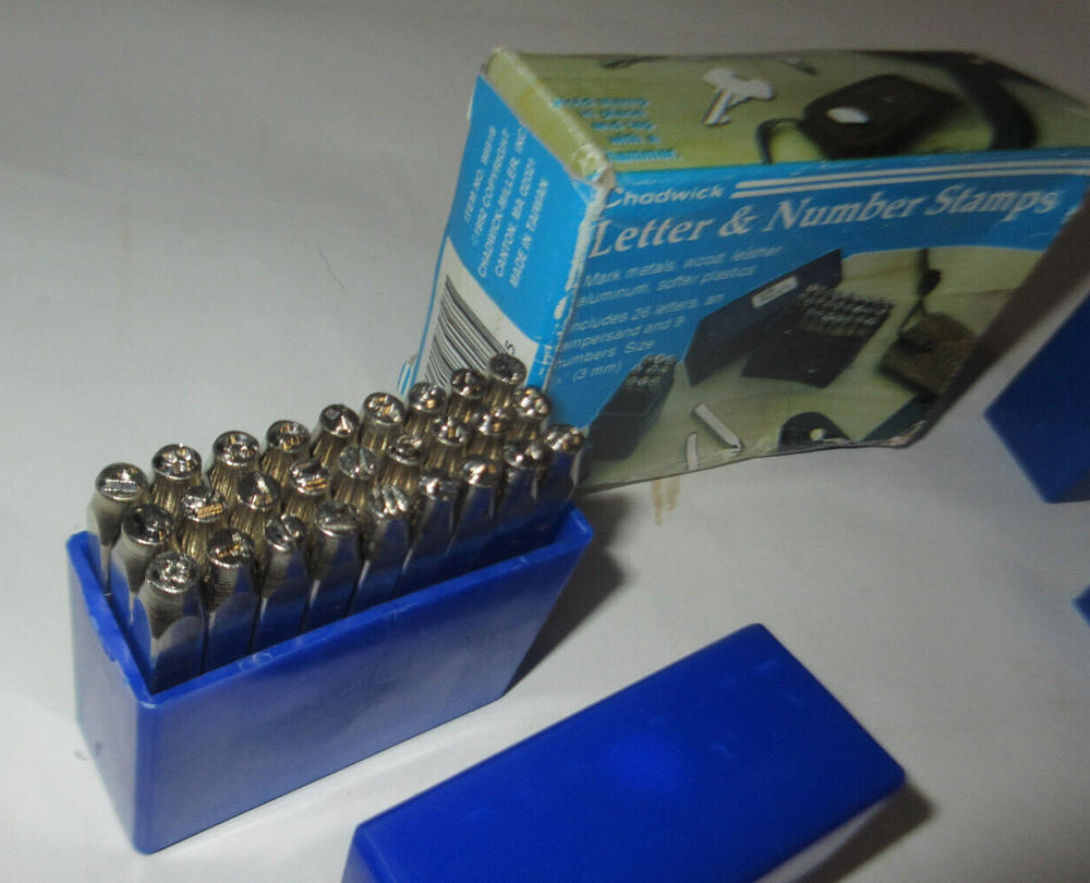 Chadwick 35 Letter & Number Set 3MM