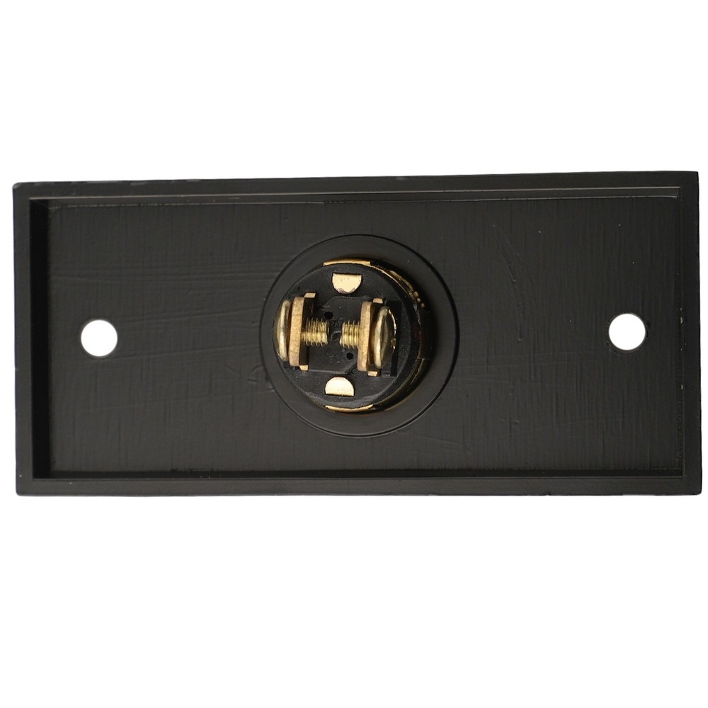 Sturdy Metal LED Doorbell Button Rectangular Shape Energy Efficient Lighting