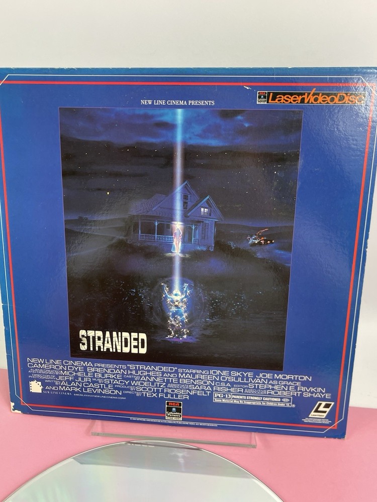 "Stranded" LaserVideoDisc Laserdisc LD - Ione Skye