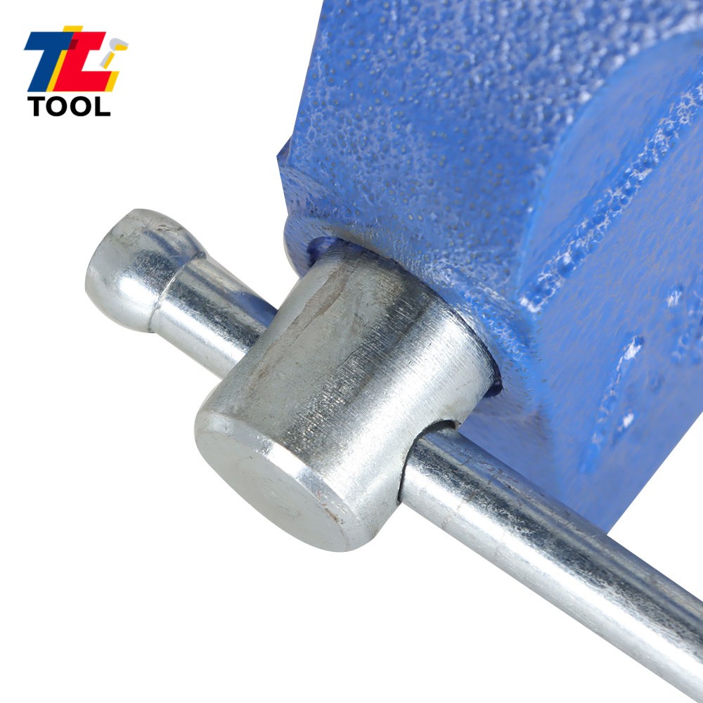 4-1/2" Vice For Workbench with Anvil Swivel Locking Base Table Top Clamp