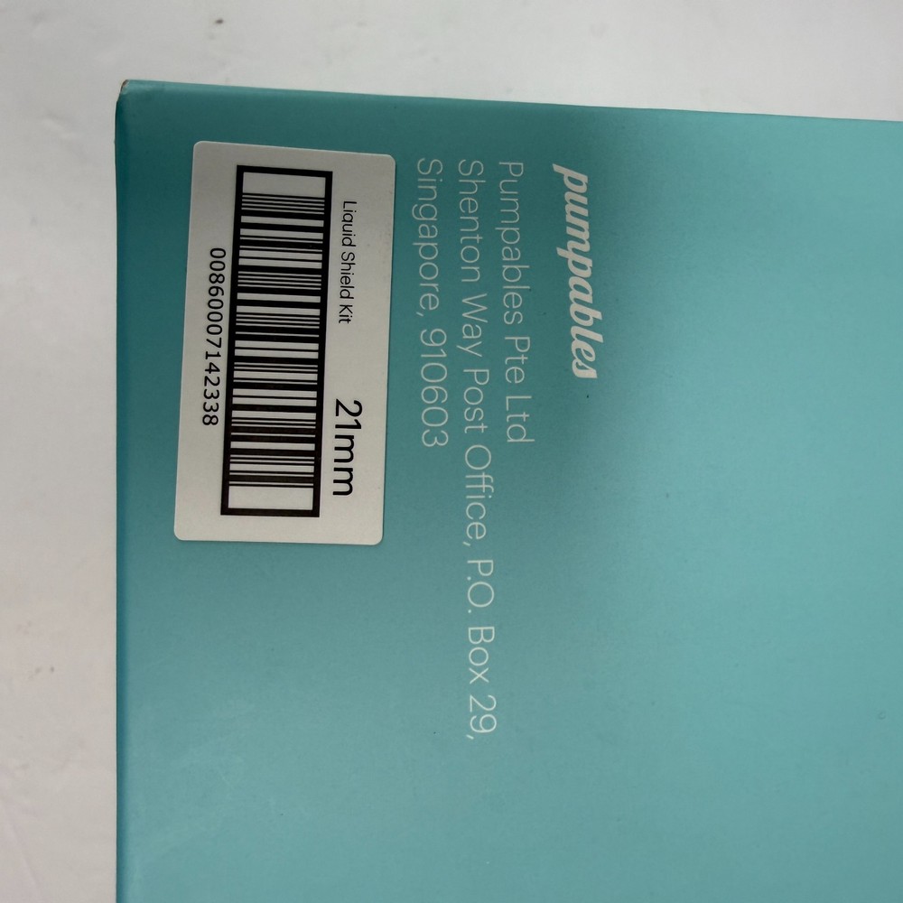 Pumpables Liquid Shield System Breast Pump Accessory 21mm New Sealed Please Read