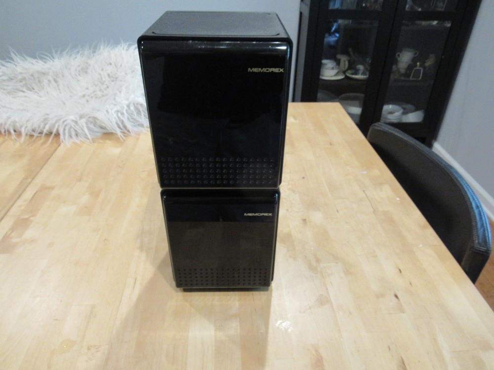 Very Cool Memorex stackable CD case/holders