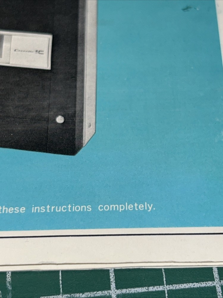 Panasonic RQ-210S Solid State Cassette Tape Recorder INSTRUCTIONS ONLY