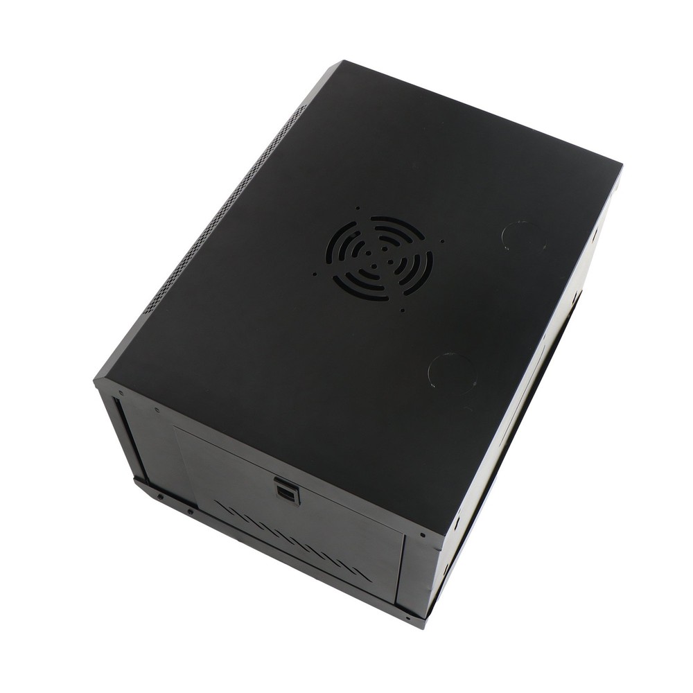 Wall Mount 6U Network Server Rack Cabinet Enclosure 15.5'' Deep Door Lock