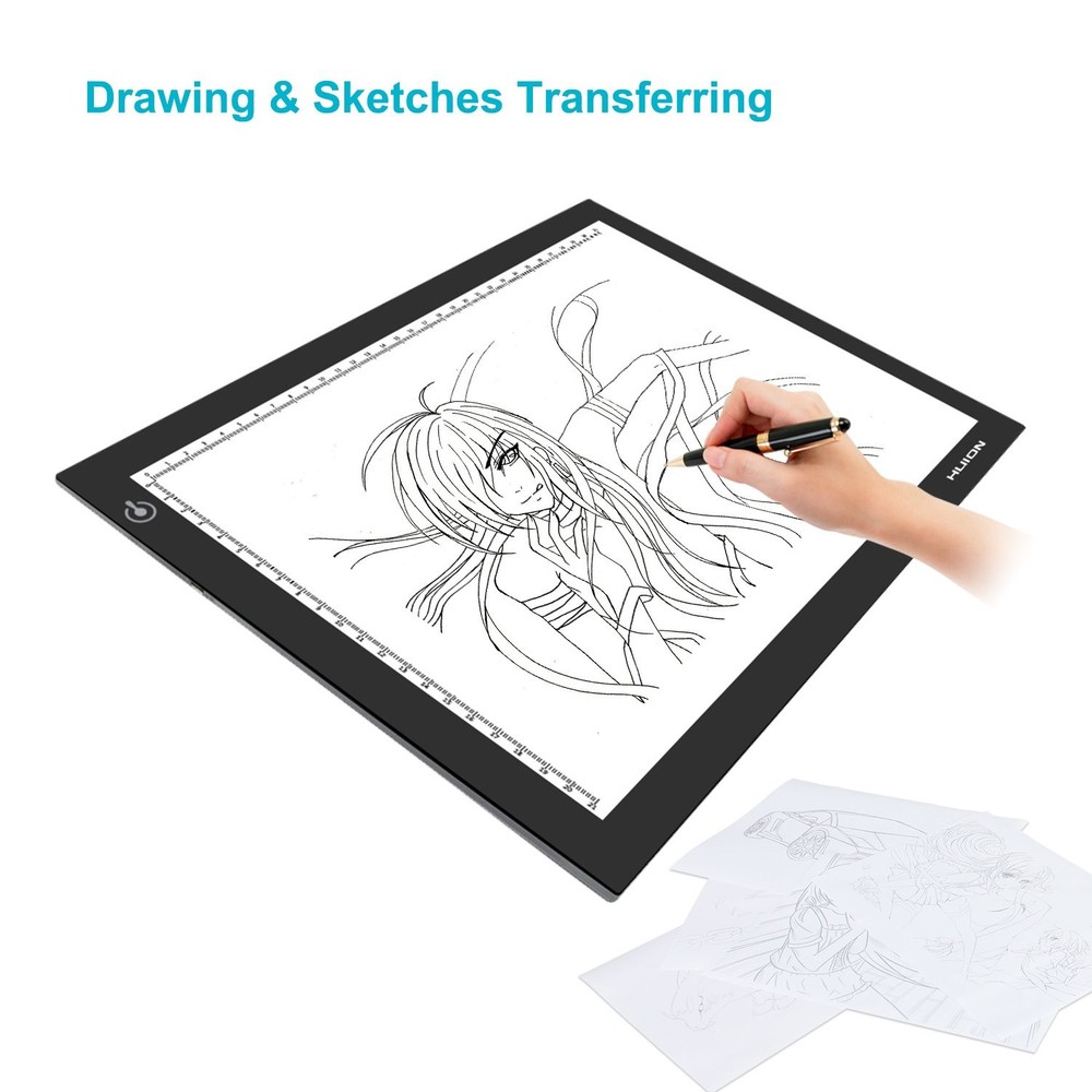 HUION L4S LED Light Box A4 Ultra-Thin USB Powered Adjustable L4S,