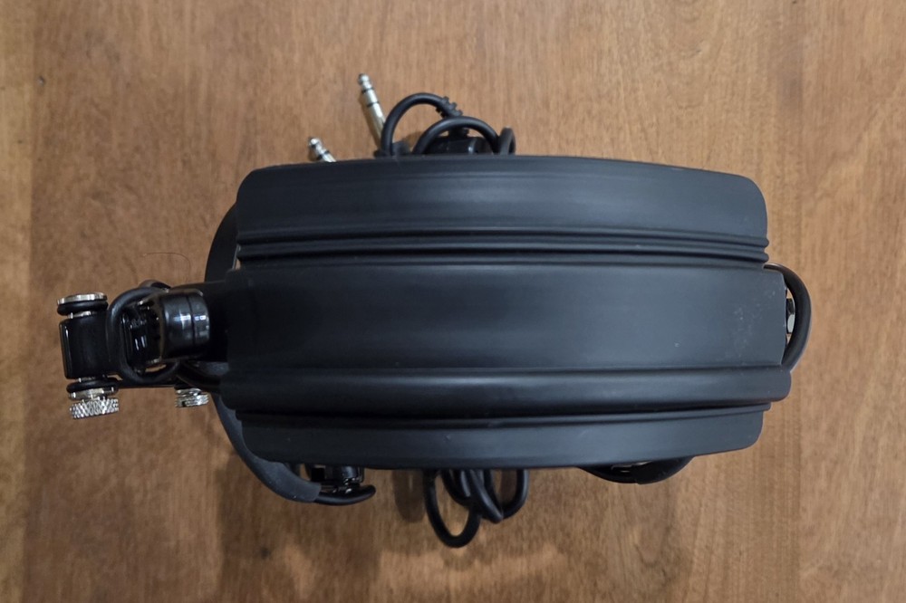 Flightcom 4DX Classic General Passive Aviation Headset GA Standard Plugs Mic