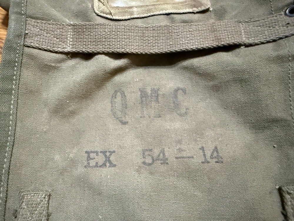 Rare Experimental QMC 54 14 M1956 Butt Pack
