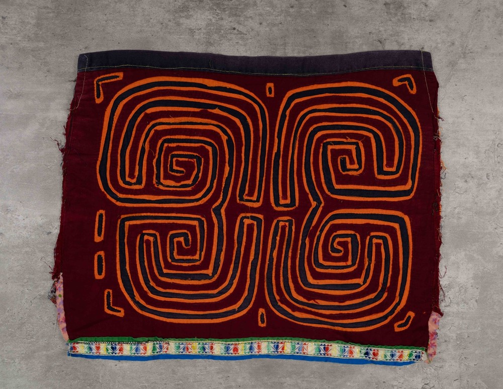 Vintage Machine Stitched Mola