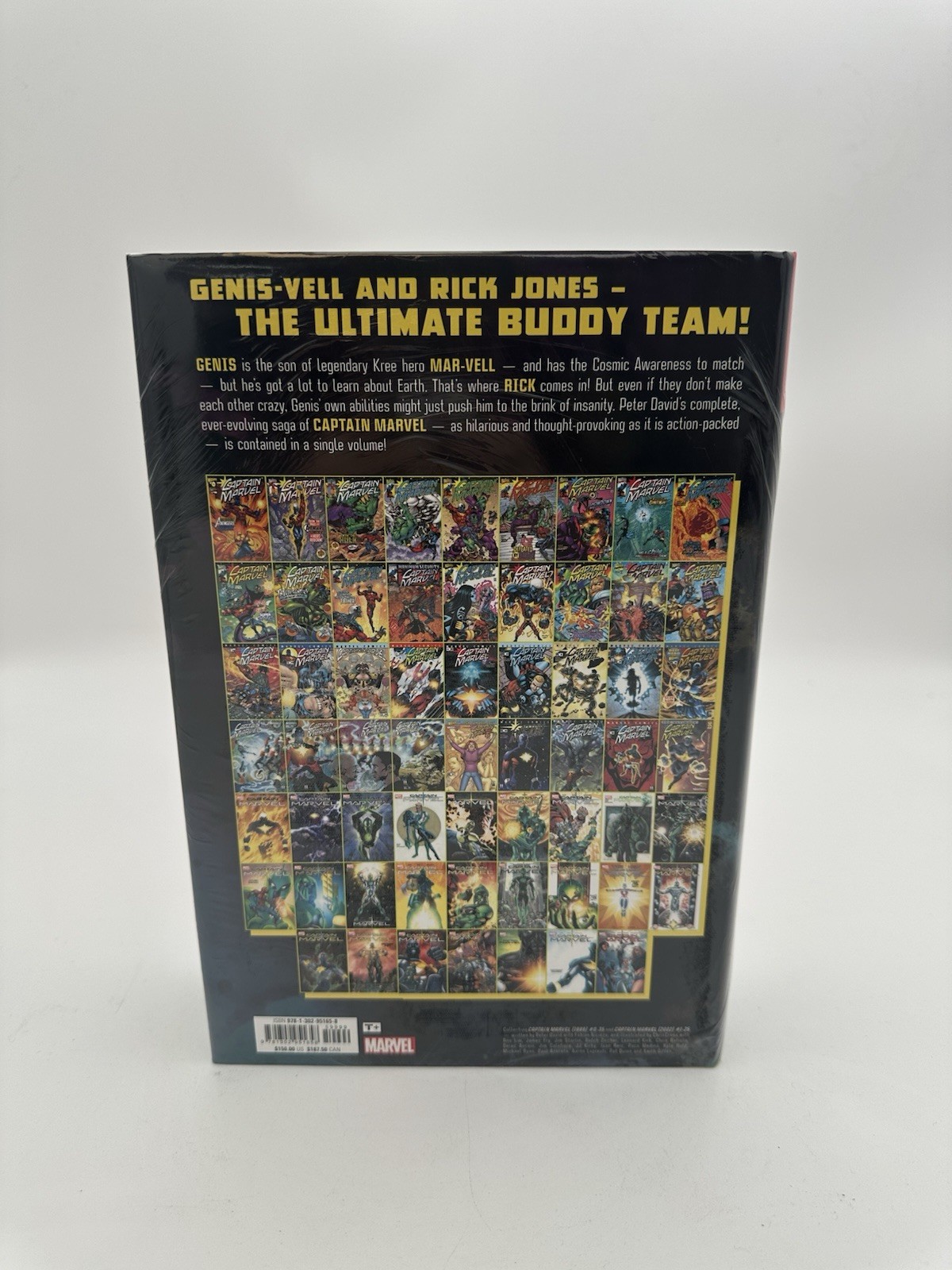 CAPTAIN MARVEL: GENIS-VELL BY PETER DAVID OMNIBUS HC CHRISCROSS COVER