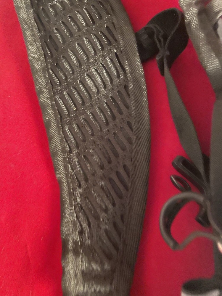 REINOS Hiking Hydration Backpack Black Multicolor Multiple Compartments Mesh