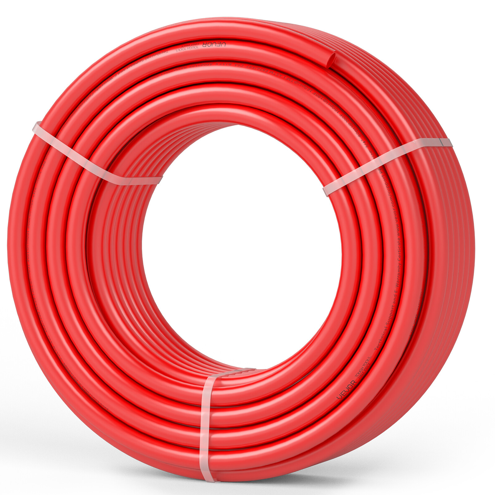 VEVOR 3/4” x 100ft Red PEX-B Tubing/Pipe for Potable Water with Pipe Cutter