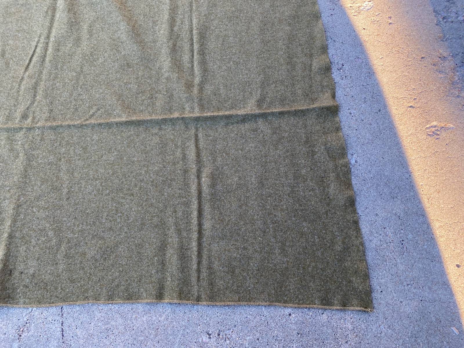 ORIGINAL WWI US ARMY M1917 INFANTRY WOOL FIELD BLANKET-