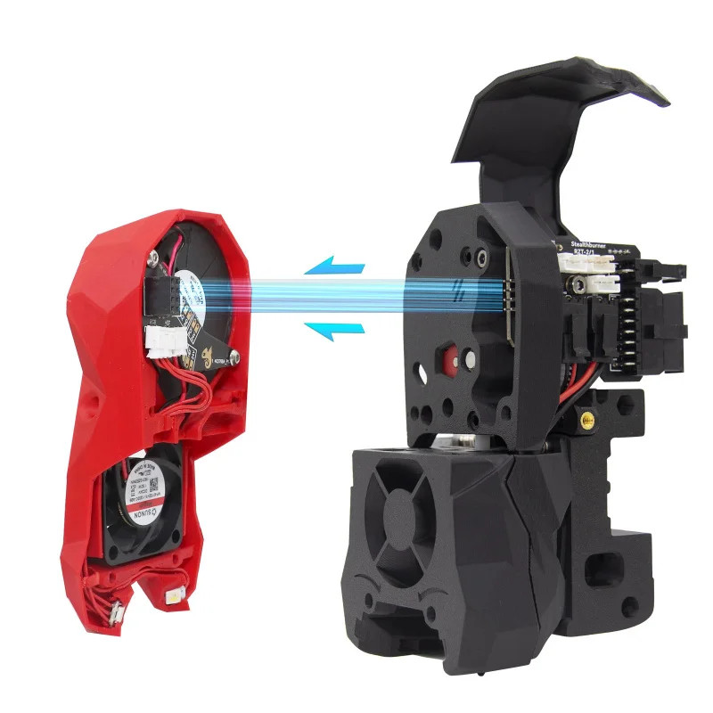 CW2 split quick-release adapter board VORON2.4 can be equipped with LED lights