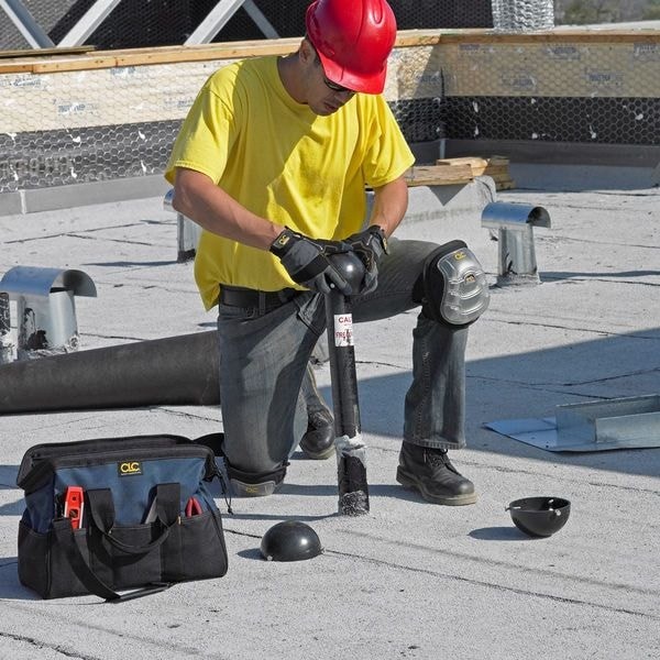 Clc Work Gear 376 Knee Pads, Stabilizer, Pu Foam Pad, Tpe Cap, Quick Release