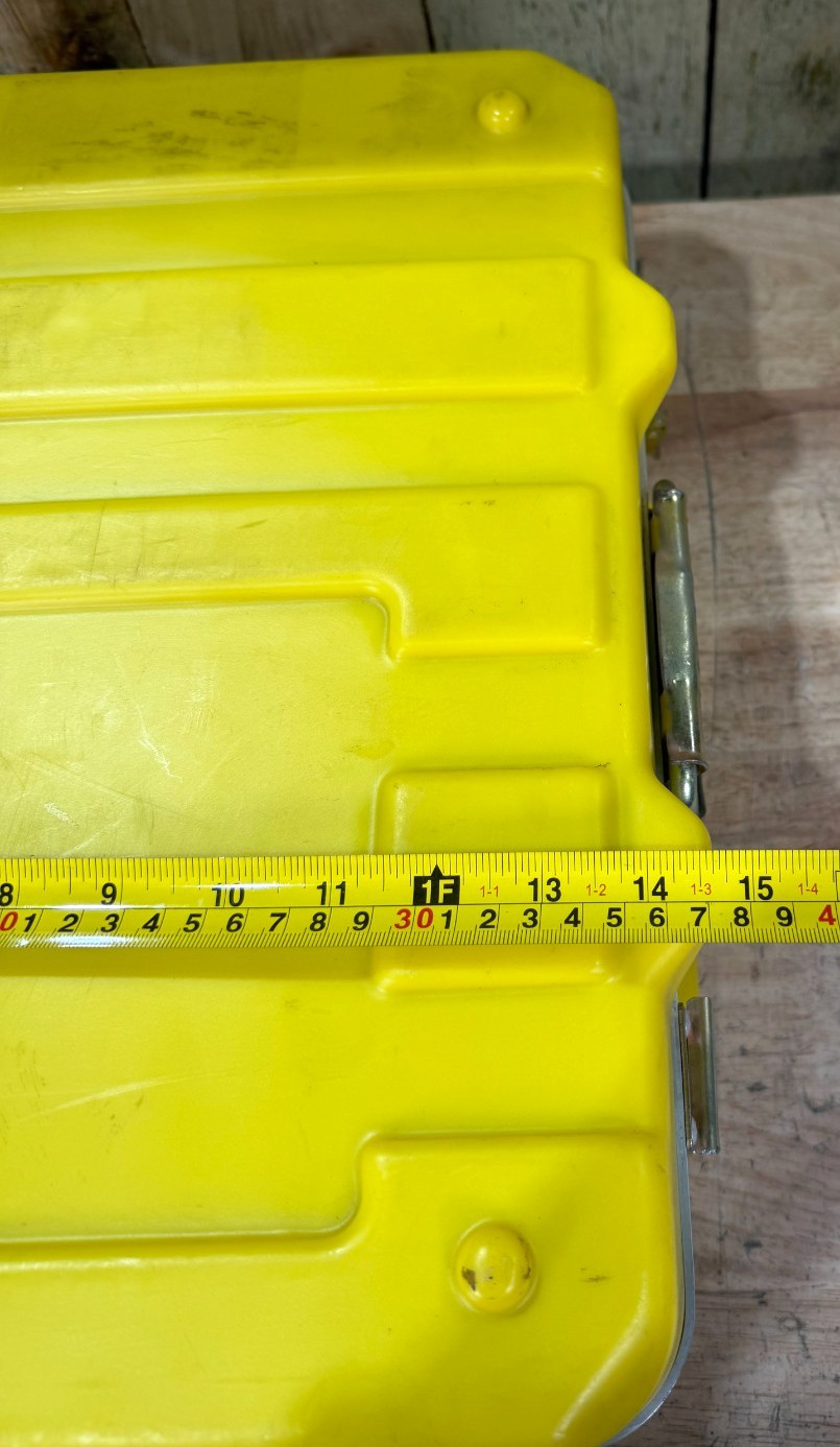 Thermodyne Storage Case 17.25x14.75x7" Handheld Military Waterproof Hardigg