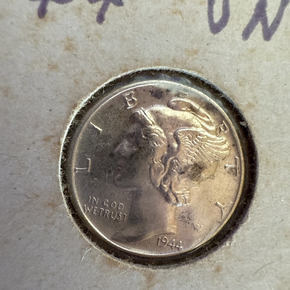 1944 Mercury Dime Uncirculated