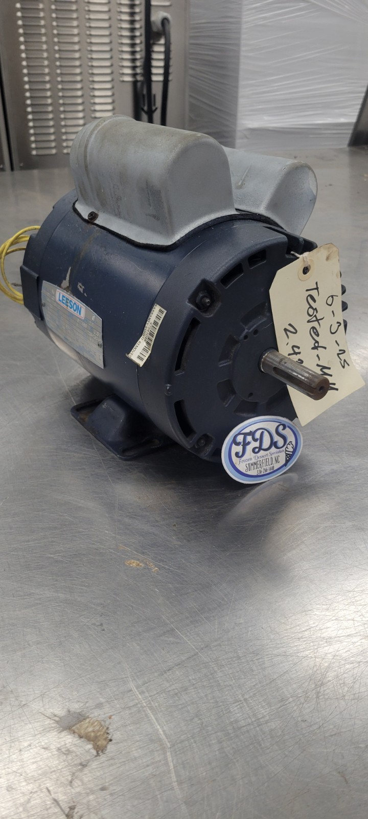 Stoelting F231 Yogurt Ice Cream Machine Beater Motor 522858 *Full Rebuild*