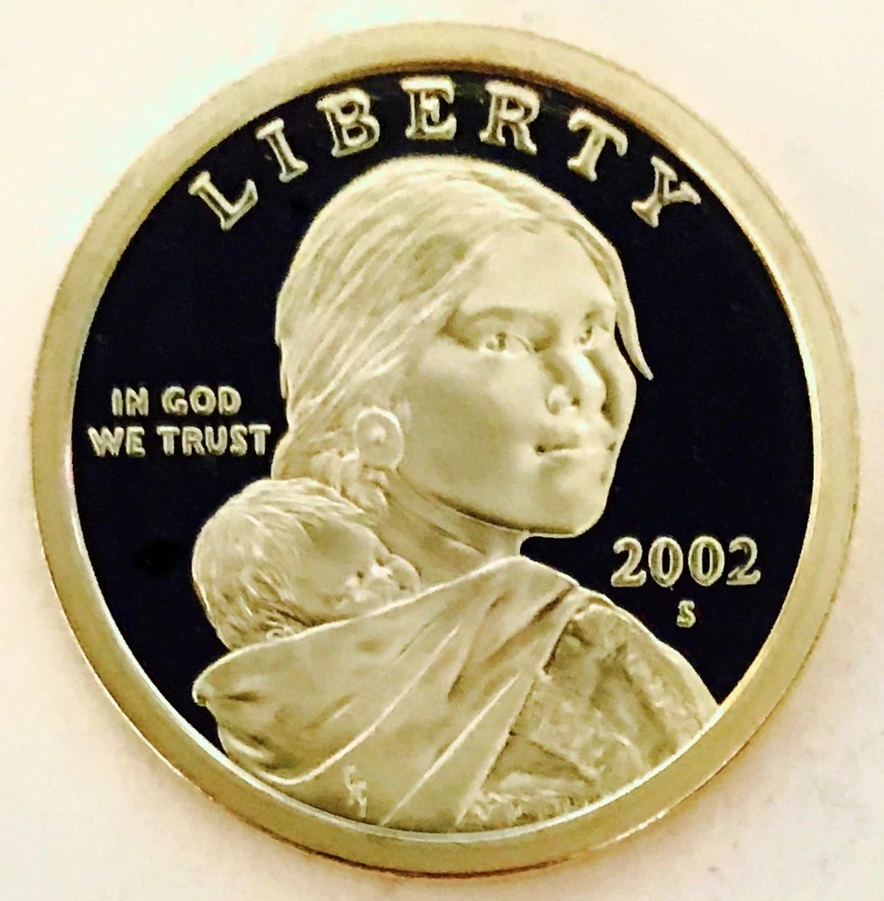 2002-S ***Gem DCAM ***Proof Sacagawea Dollar***