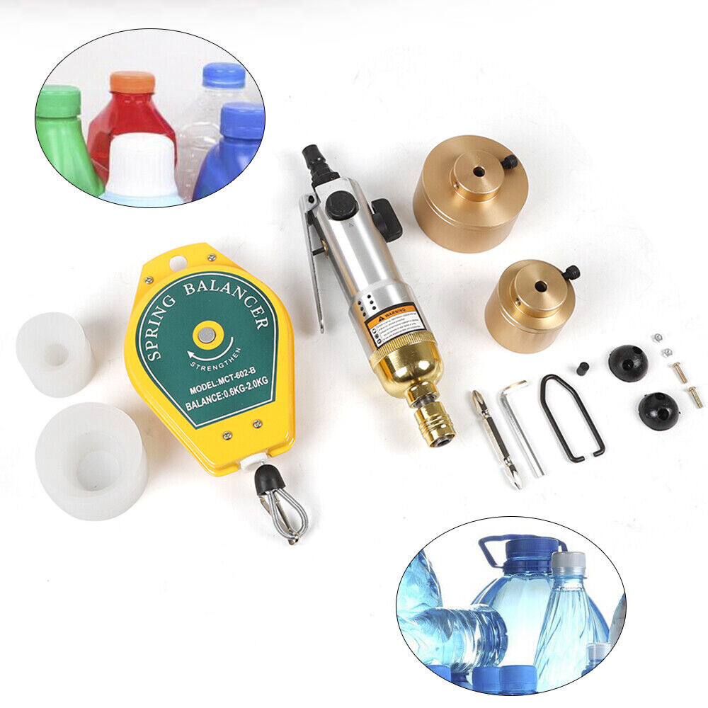 Handheld Electric Bottle Capping Machine Screw Cap Capper Sealing Sealer Tool US