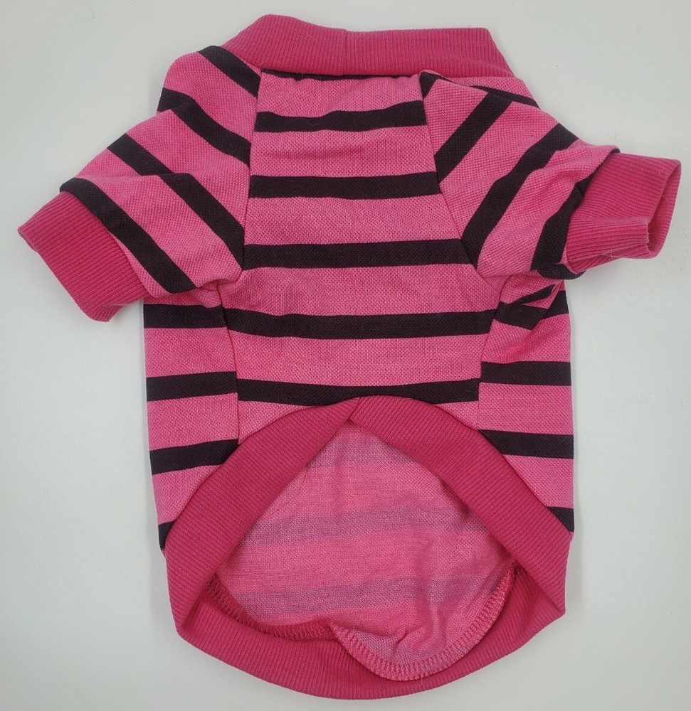 Dog Sweater Size Small Pink Striped